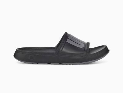 UGG Wilcox Mens Slides Black - AU 528KQ